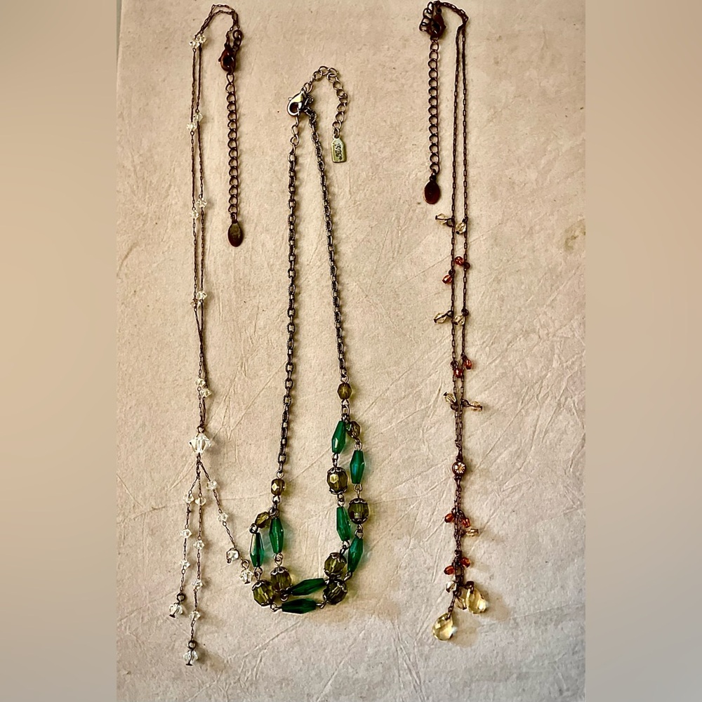 (3) Preowned 1928 & 2028 Necklaces
Three Vintage Style Necklaces